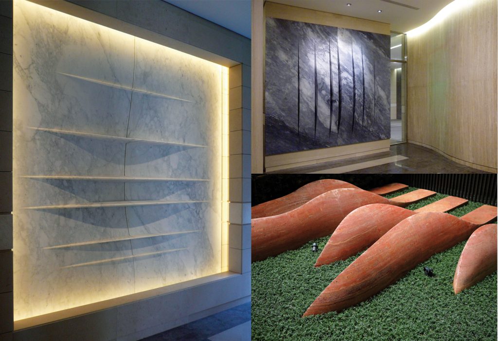 貝杜藝術代理藝術家薩璨如Cynthia Sah、尼古拉．貝杜Nicolas Bertoux，義大利卡拉拉大理石雕雕塑，大型公共藝術景觀藝術美術館雕刻典藏