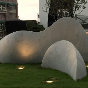 貝杜藝術代理藝術家薩璨如Cynthia Sah、尼古拉．貝杜Nicolas Bertoux，義大利卡拉拉大理石雕雕塑，大型公共藝術景觀藝術美術館雕刻典藏