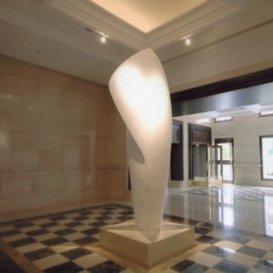 貝杜藝術代理藝術家薩璨如Cynthia Sah、尼古拉．貝杜Nicolas Bertoux，義大利卡拉拉大理石雕雕塑，大型公共藝術景觀藝術美術館雕刻典藏