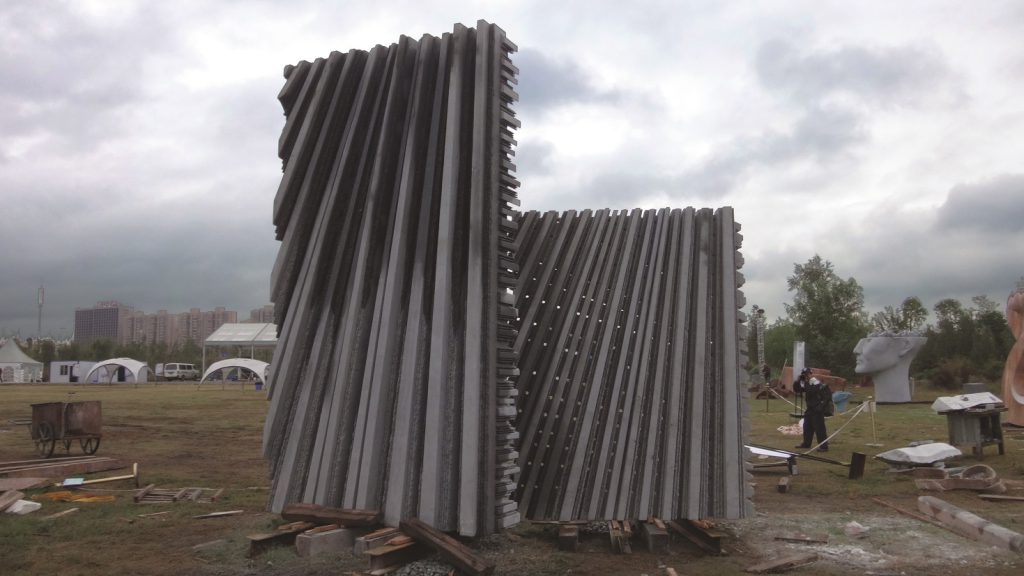 貝杜藝術代理藝術家薩璨如Cynthia Sah、尼古拉．貝杜Nicolas Bertoux，義大利卡拉拉大理石雕雕塑，大型公共藝術景觀藝術美術館雕刻典藏