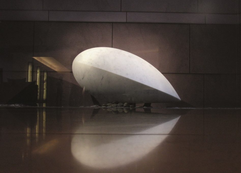 貝杜藝術代理藝術家薩璨如Cynthia Sah、尼古拉．貝杜Nicolas Bertoux，義大利卡拉拉大理石雕雕塑，大型公共藝術景觀藝術美術館雕刻典藏