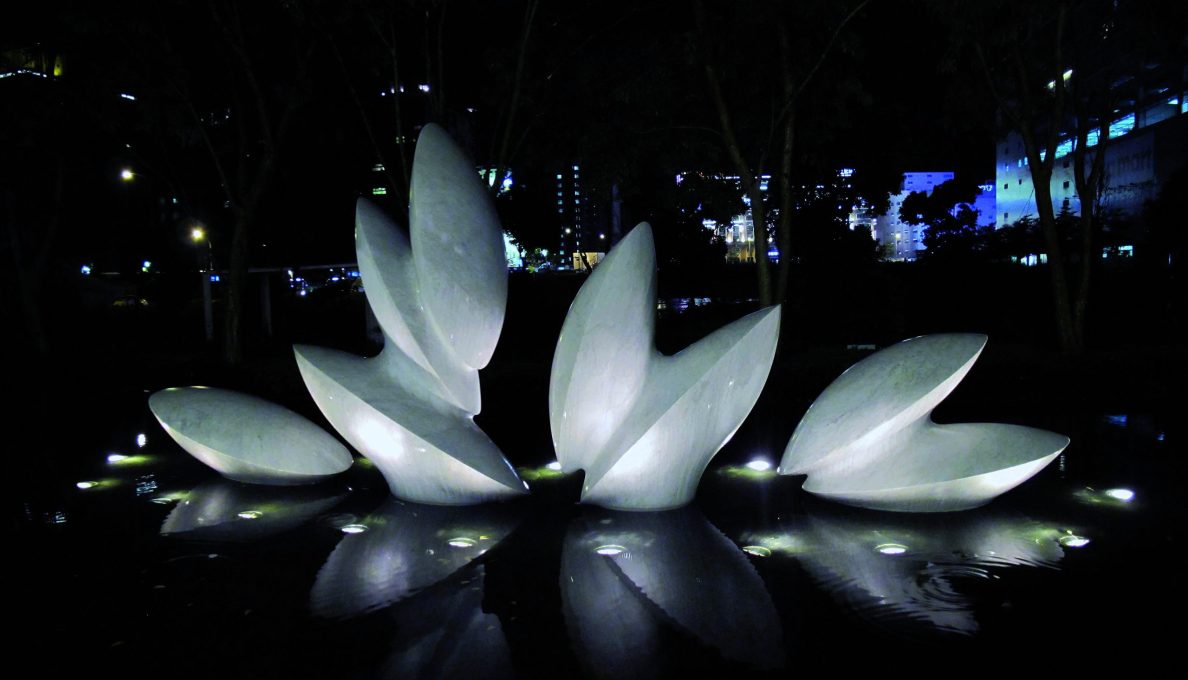 貝杜藝術代理藝術家薩璨如Cynthia Sah、尼古拉．貝杜Nicolas Bertoux，義大利卡拉拉大理石雕雕塑，大型公共藝術景觀藝術美術館雕刻典藏